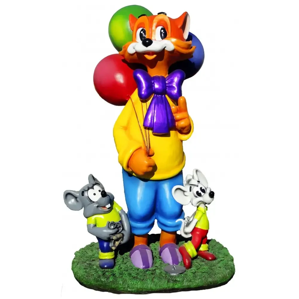 Сказочные герои кот Леопольд