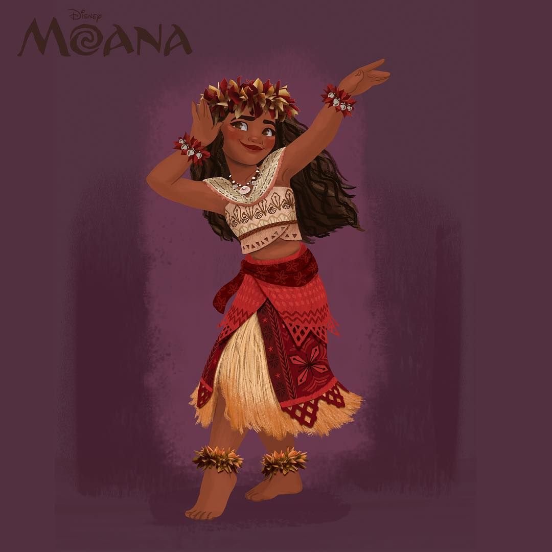 Моана танец