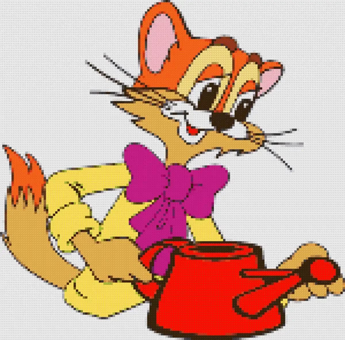 Персонажи мультика кот Леопольд