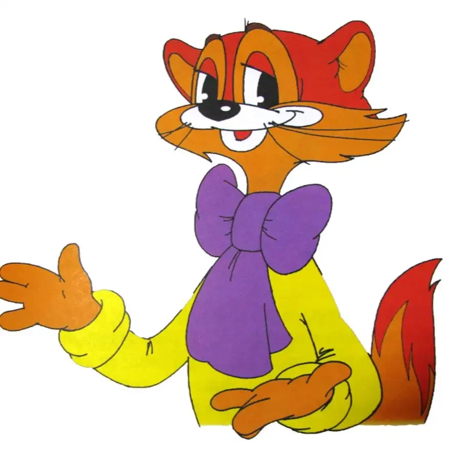 Герои мультфильма кот Леопольд