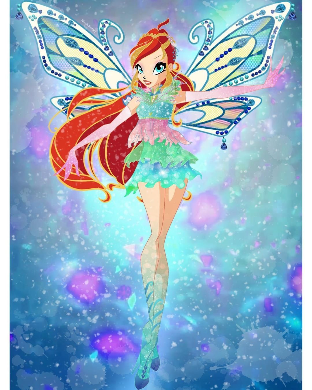 Винкс Блум энчантикс