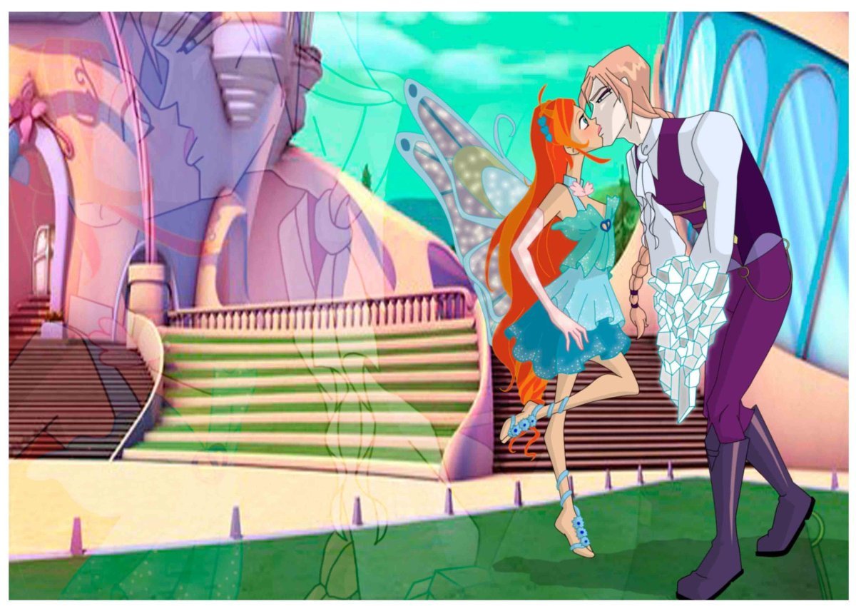 Клуб Винкс Блум и валтор любовь