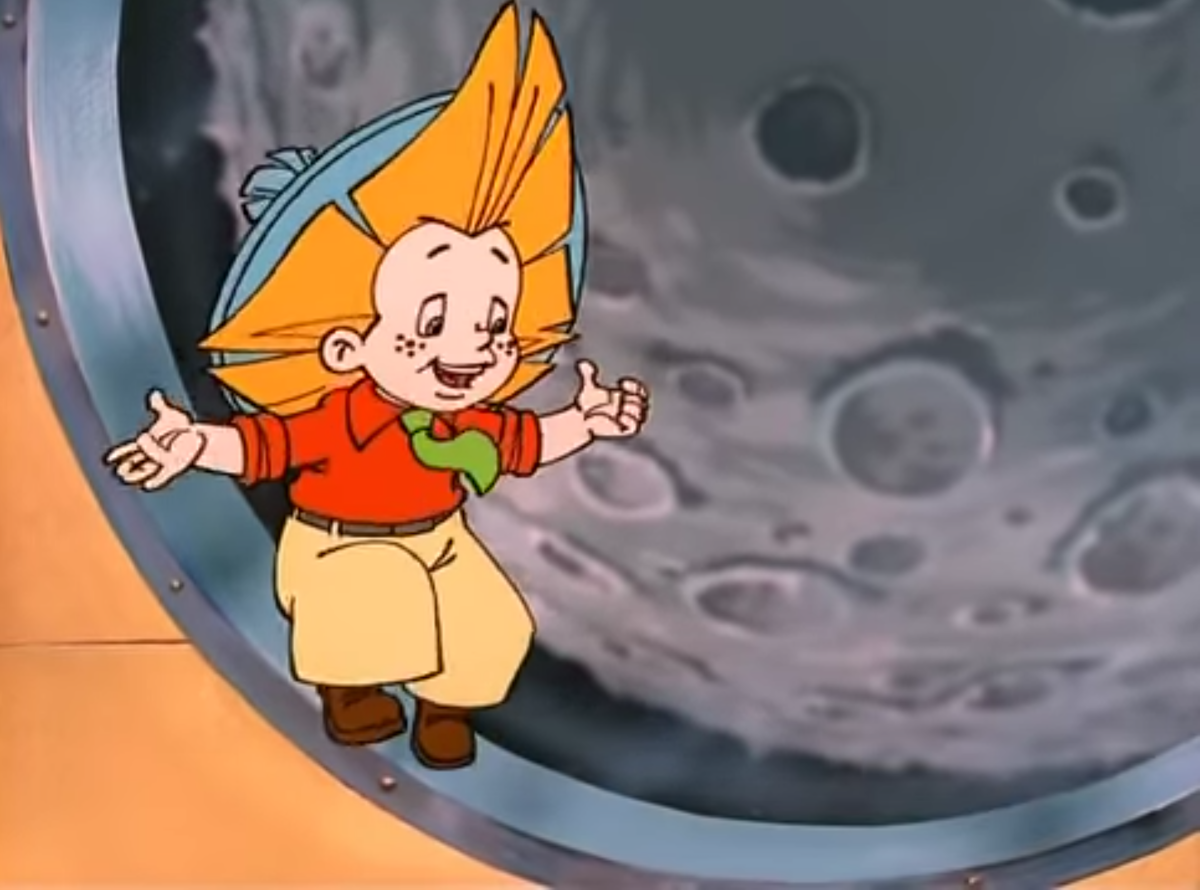 Незнайка на Луне 1997 пончик