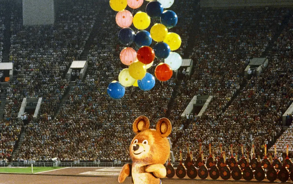 Олимпийские игры 1980 Олимпийский мишка