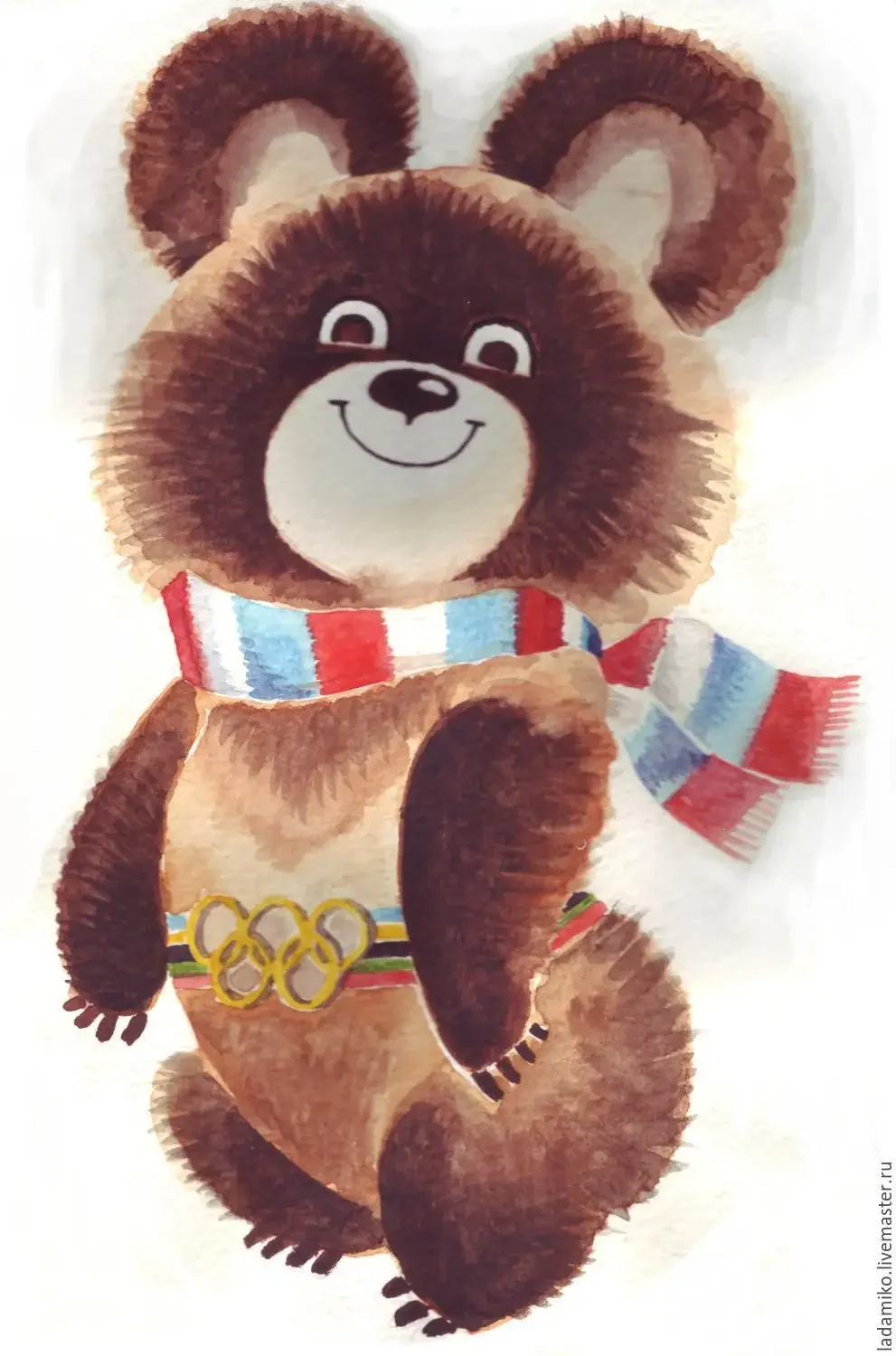 Олимпийский мишка 1980