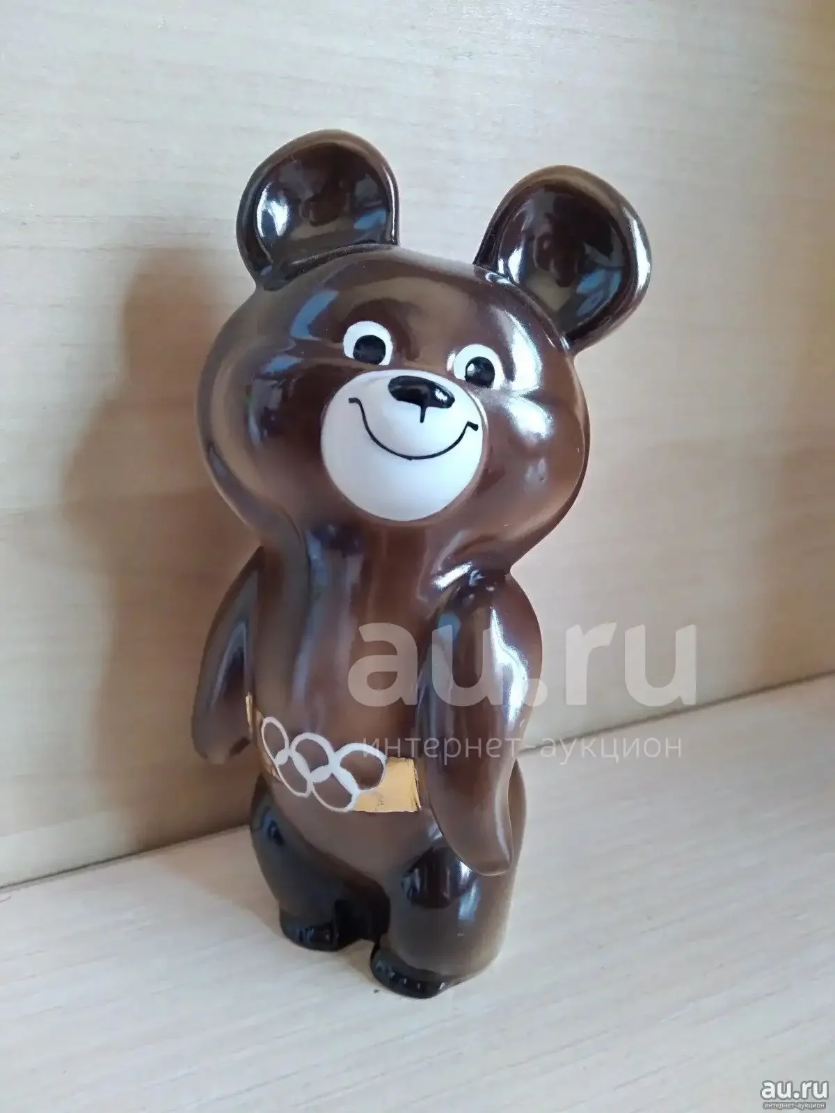 Монета с олимпийским мишкой