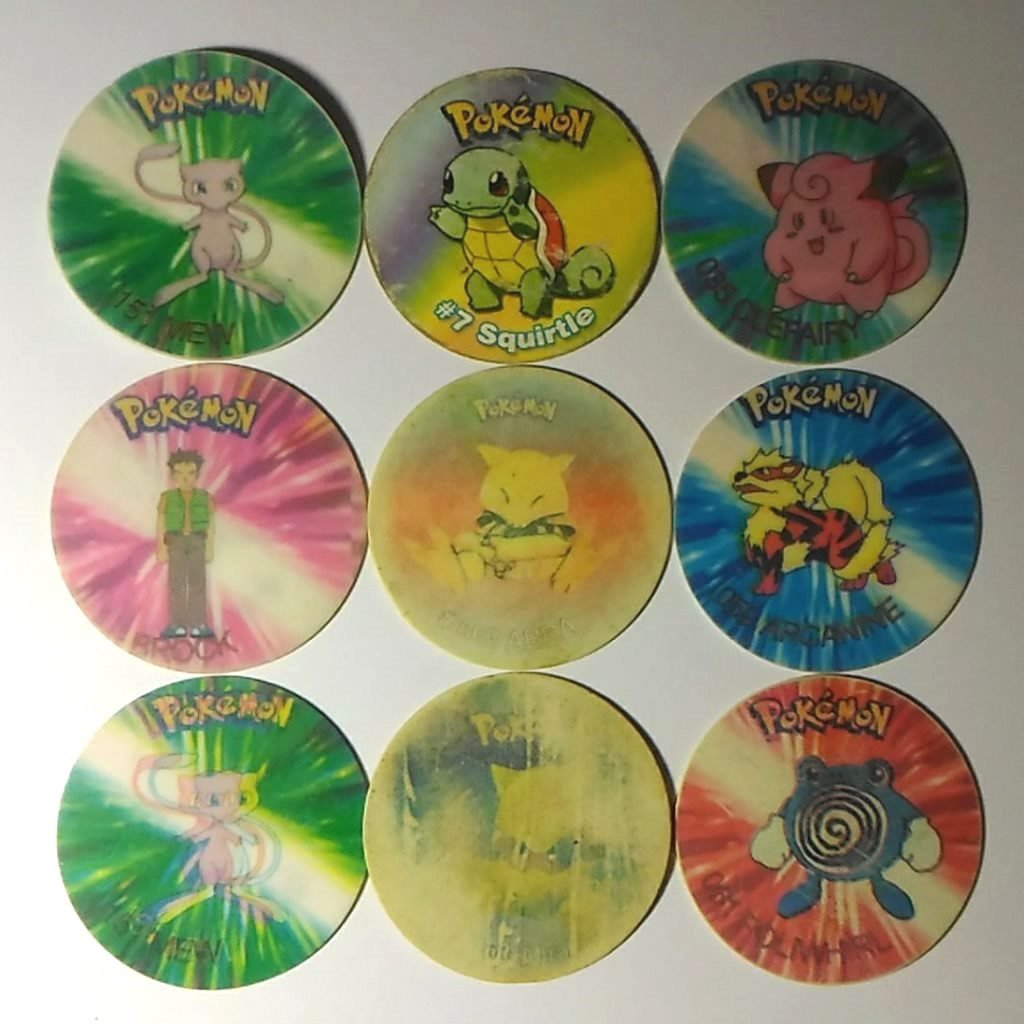 Фишки игральные покемоны