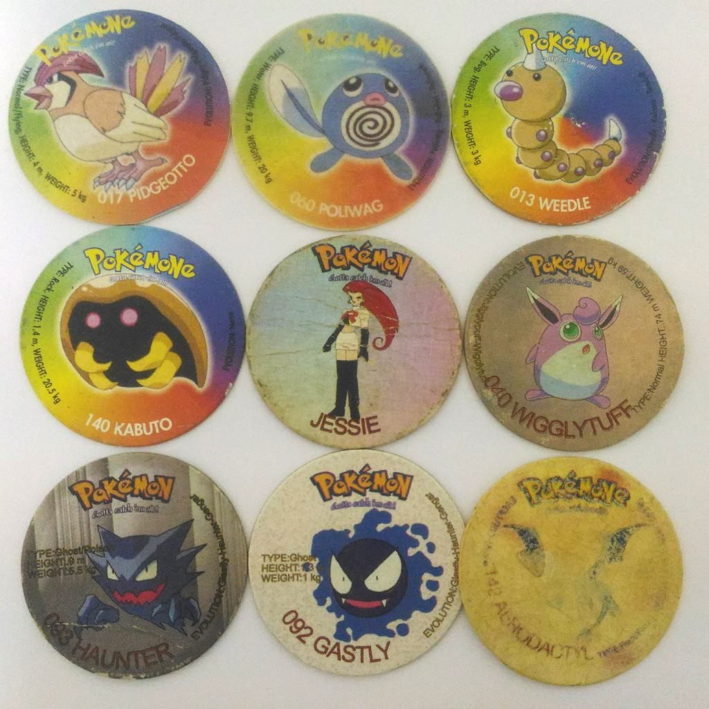 Фишки покемон вся коллекция