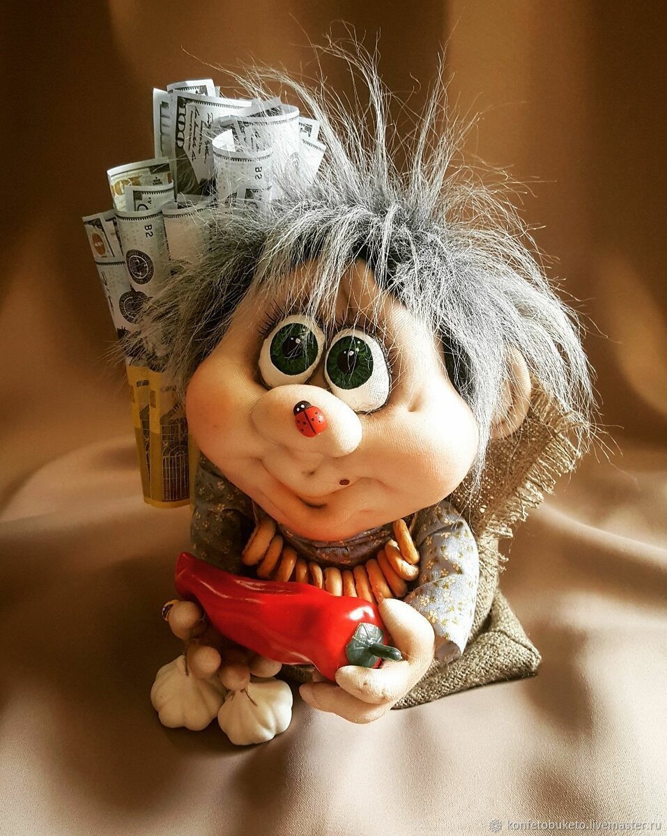 Куклы Елены Володкевич Домовенок