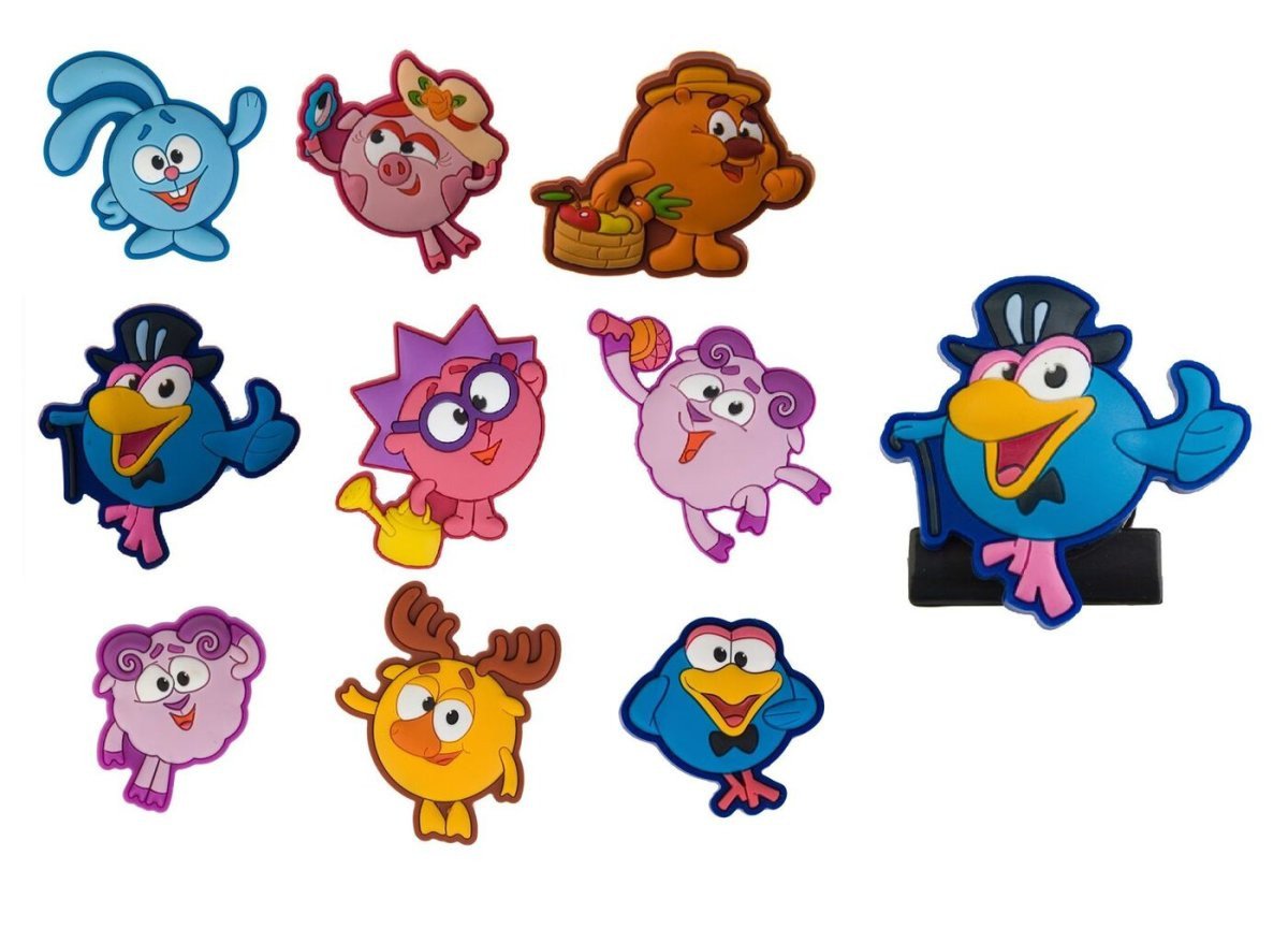 Герои мультфильма Смешарики