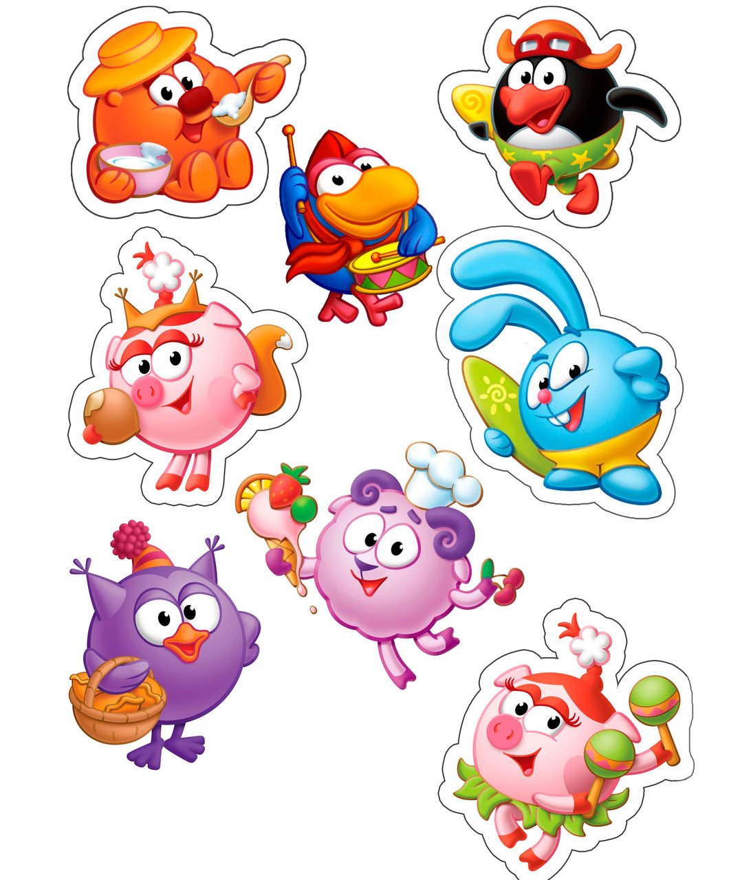 Ёжик из смешариков задумчивый