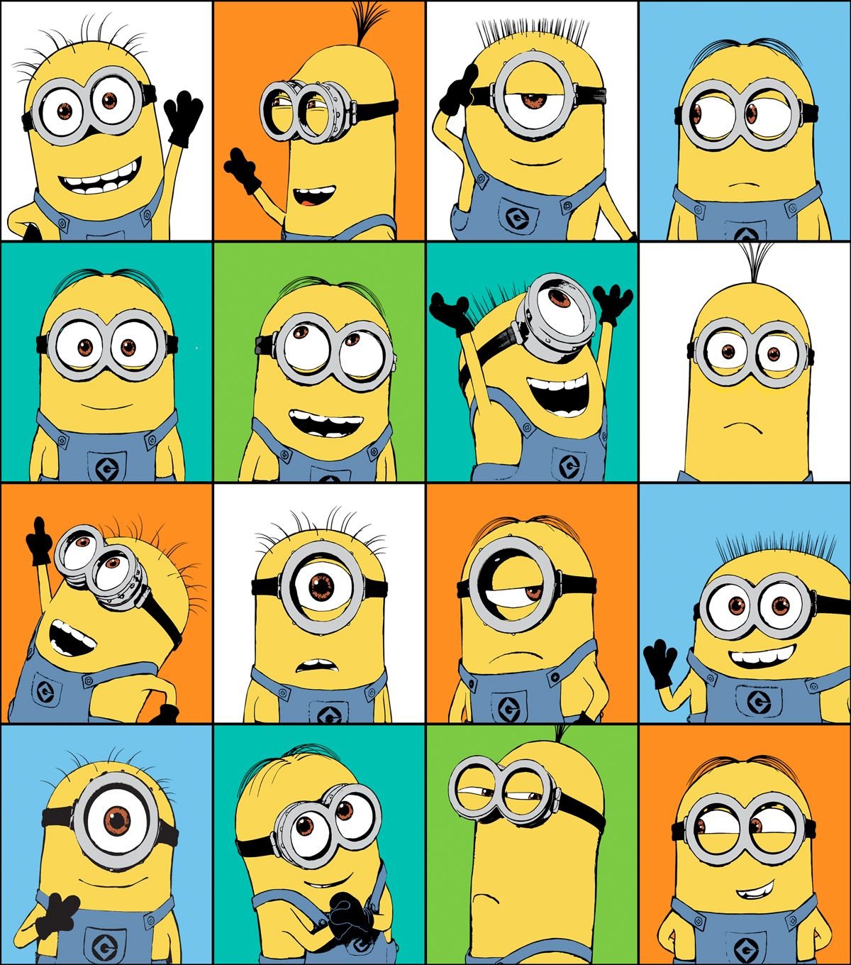 Миньоны эмоции