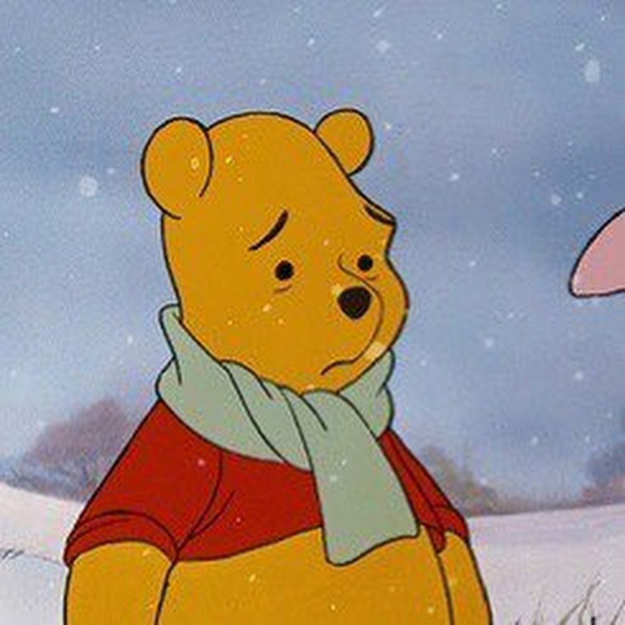 Винни пух лезет на дерево