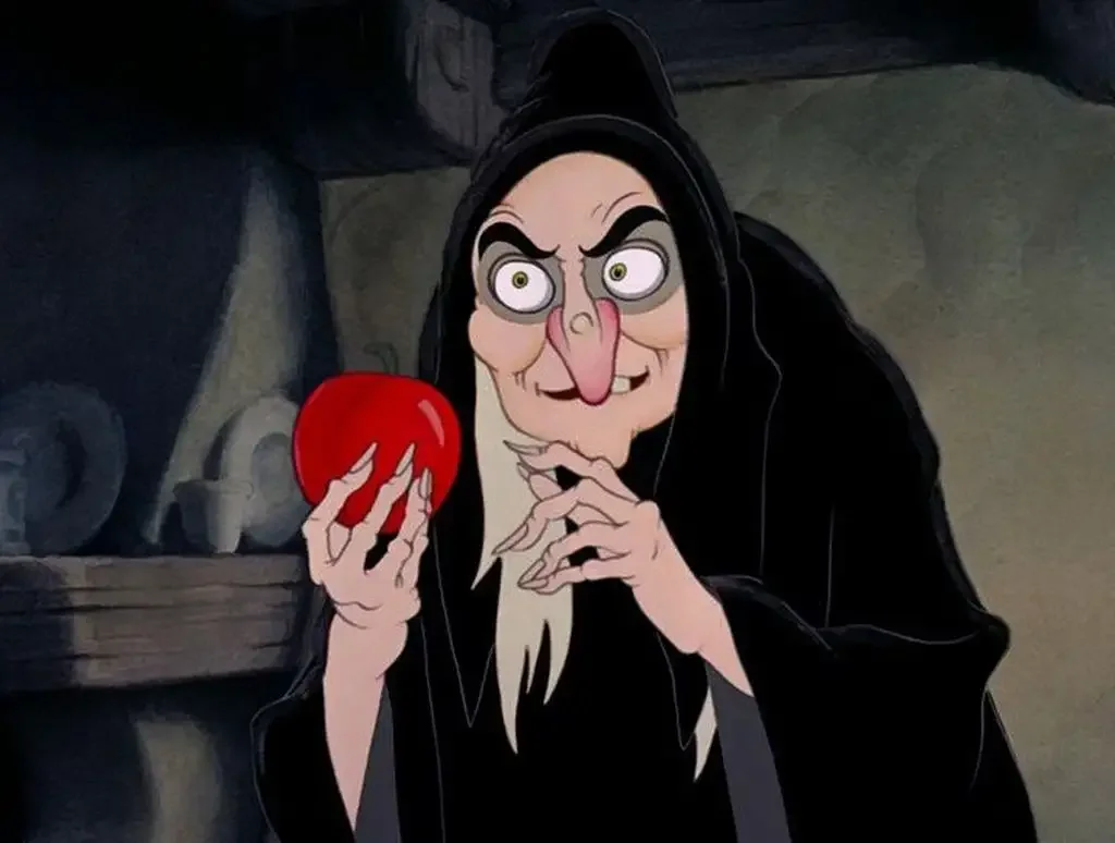 Колдунья из Белоснежки и семь гномов