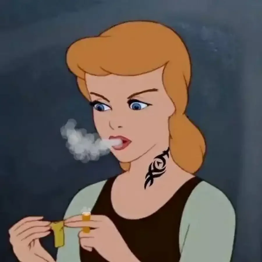 Принцессы курят