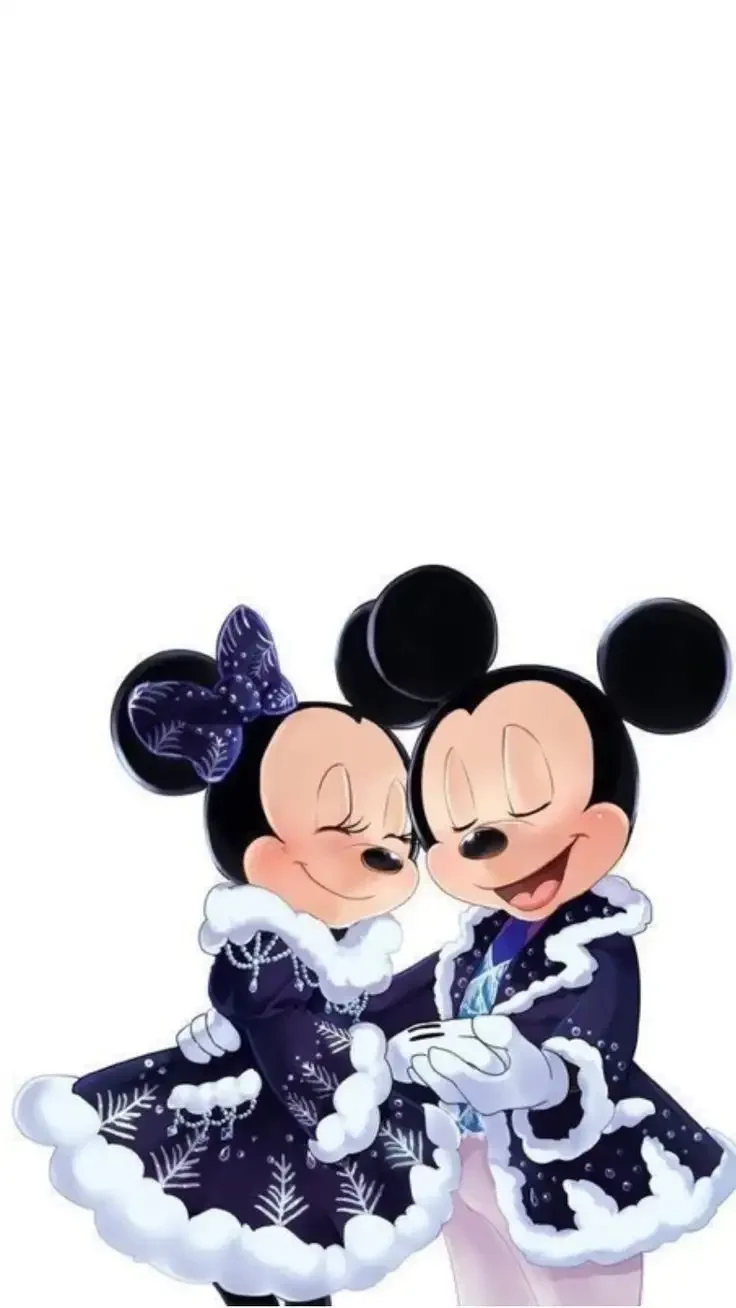 Микки и Минни любовь