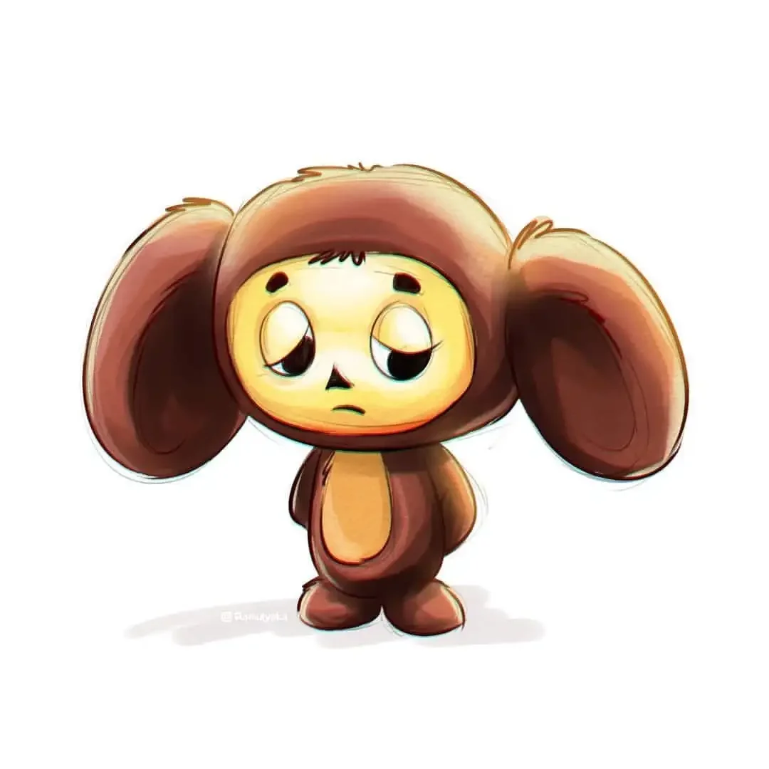 Чебурашка арты