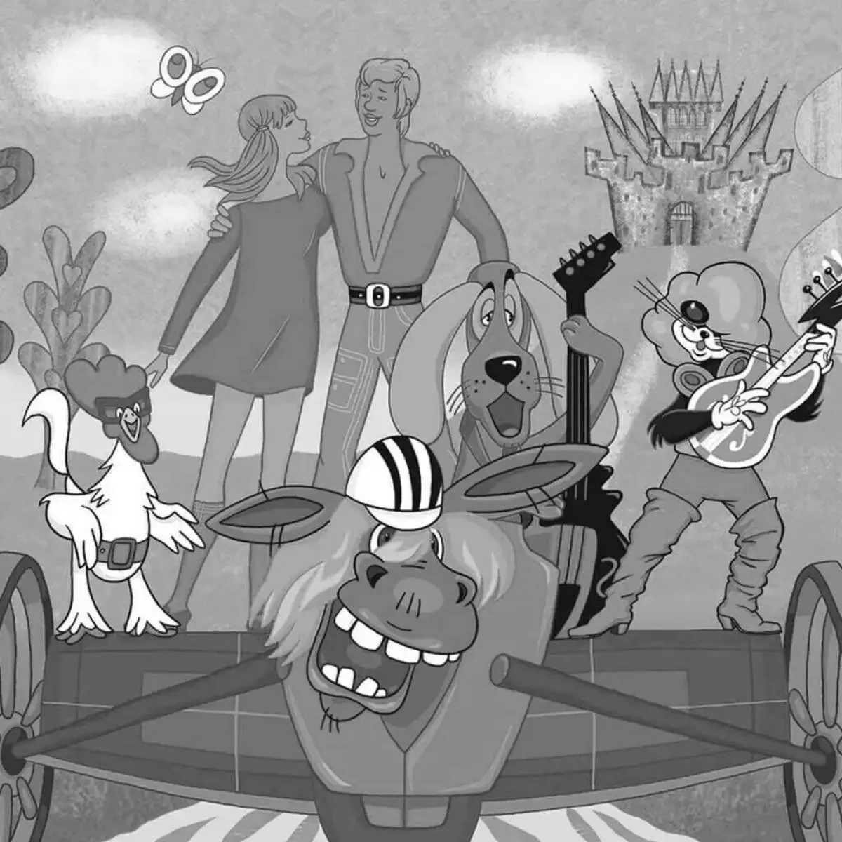 Бременские музыканты Король с яйцом