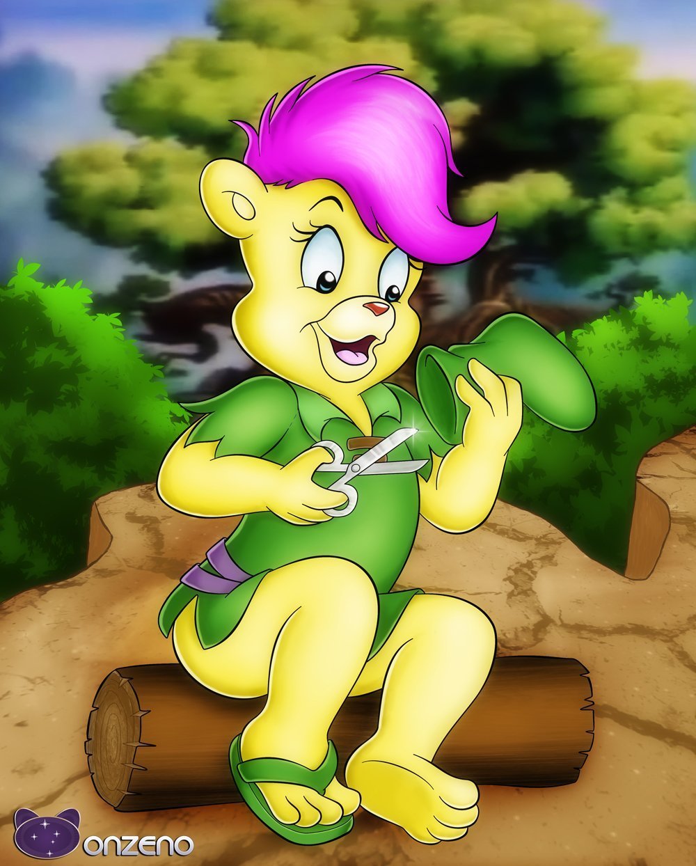 Мишки Гамми медальон