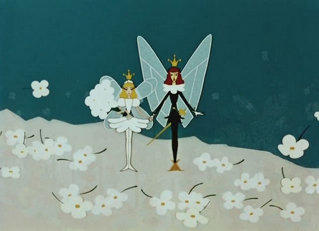 Мультфильм Дюймовочка жаба сын