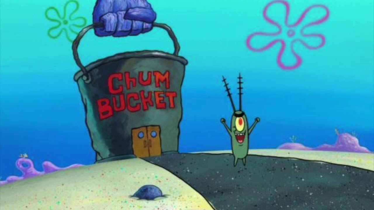 Chum bucket sign