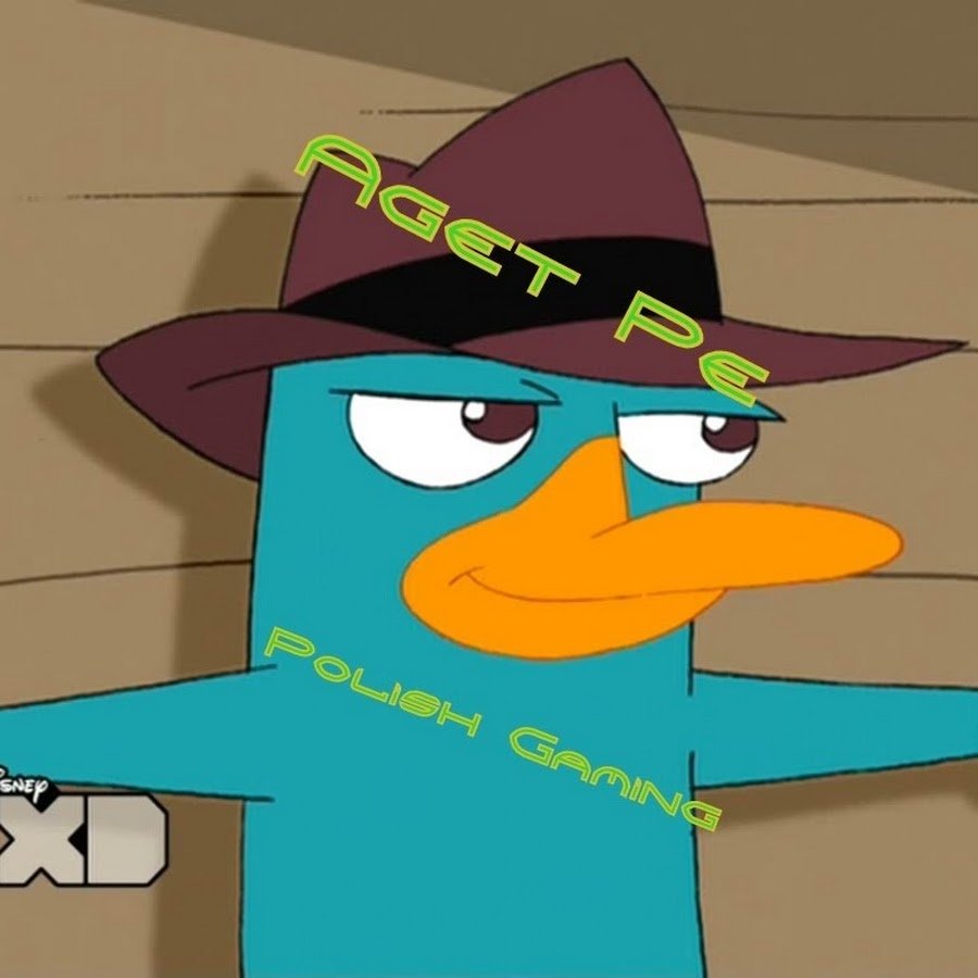 Перри Утконос улыбается