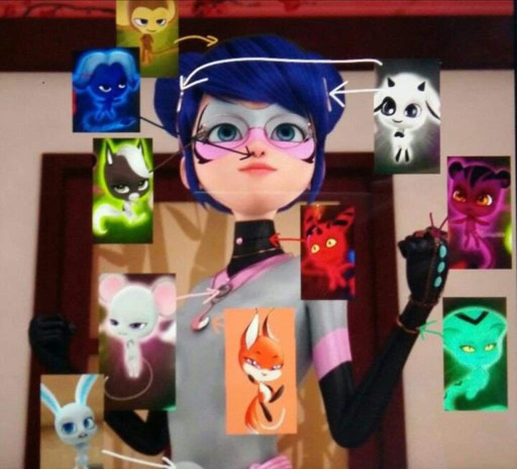 Леди баг и супер кот талисманы и КВАМИ