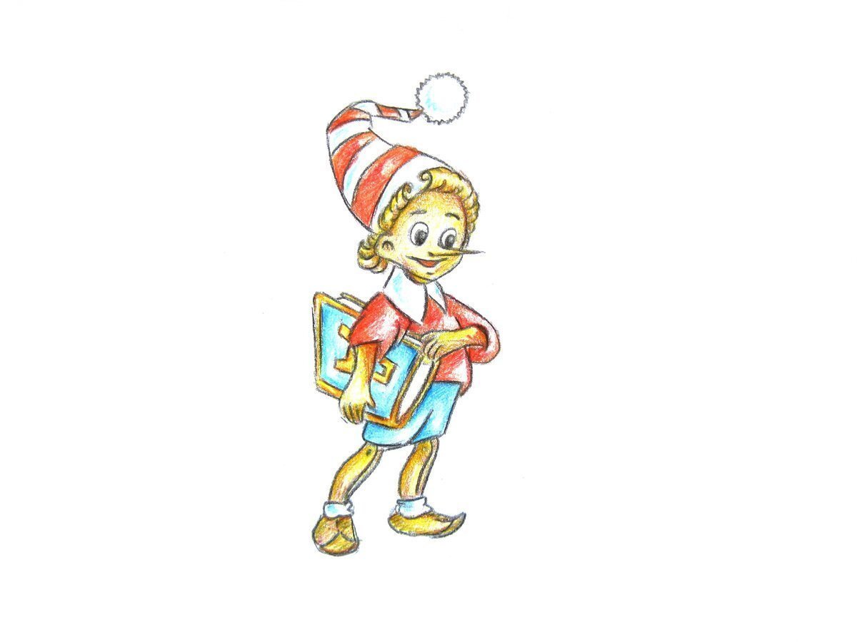 Буратино картинки для детей