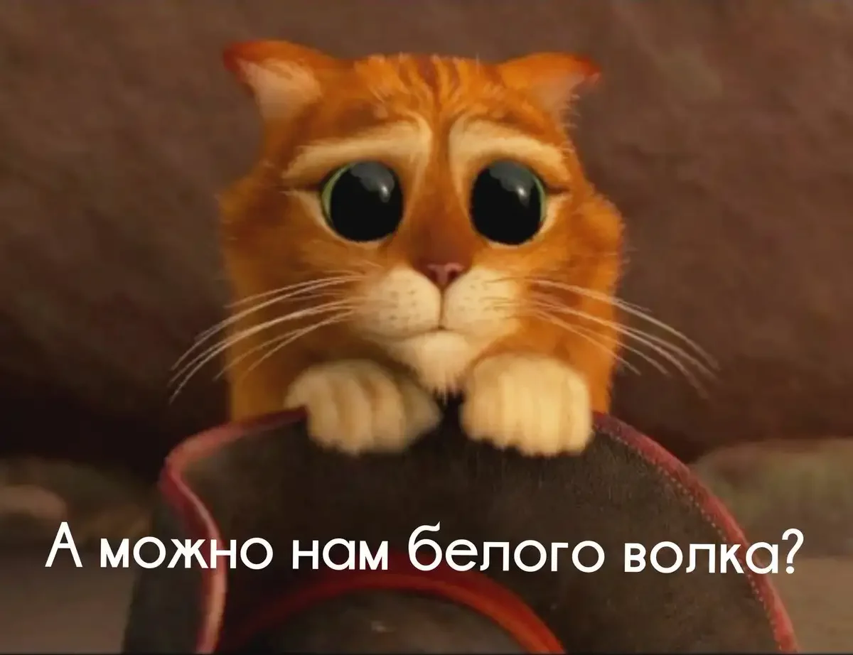 Кот в сапогах из Шрека