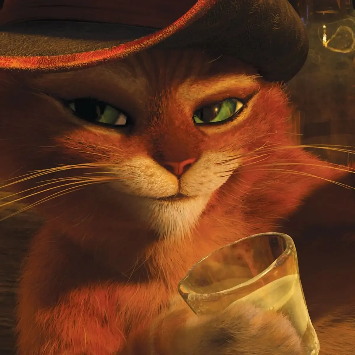 Корни Шрек кот