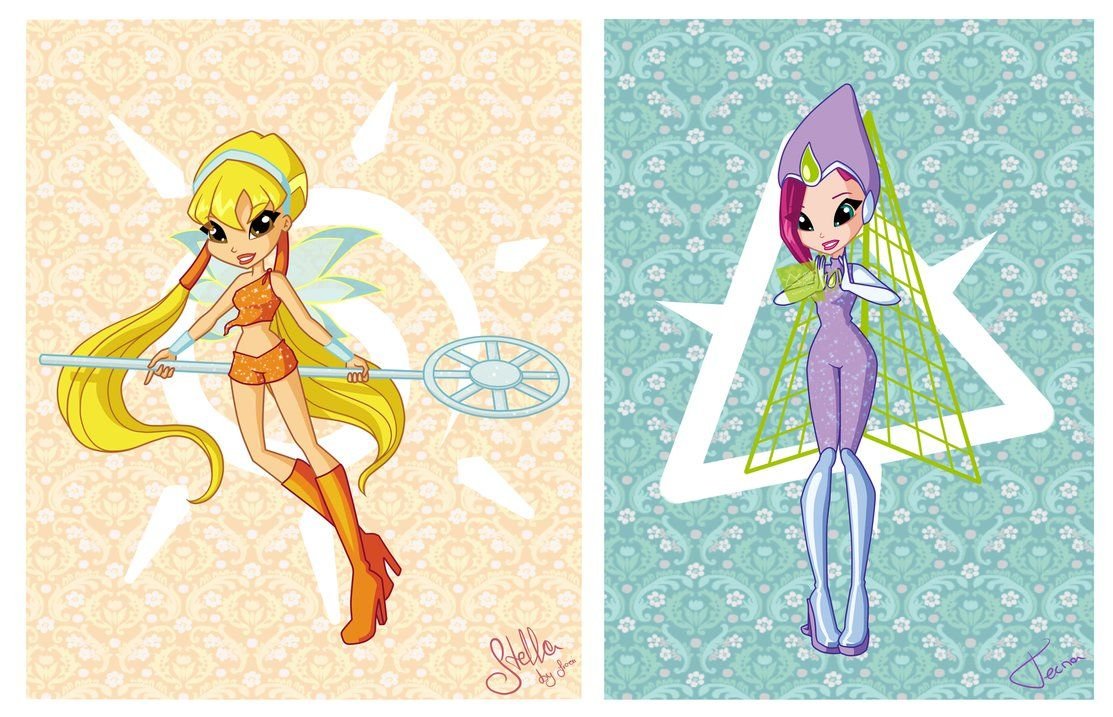 Винкс Стелла в детстве