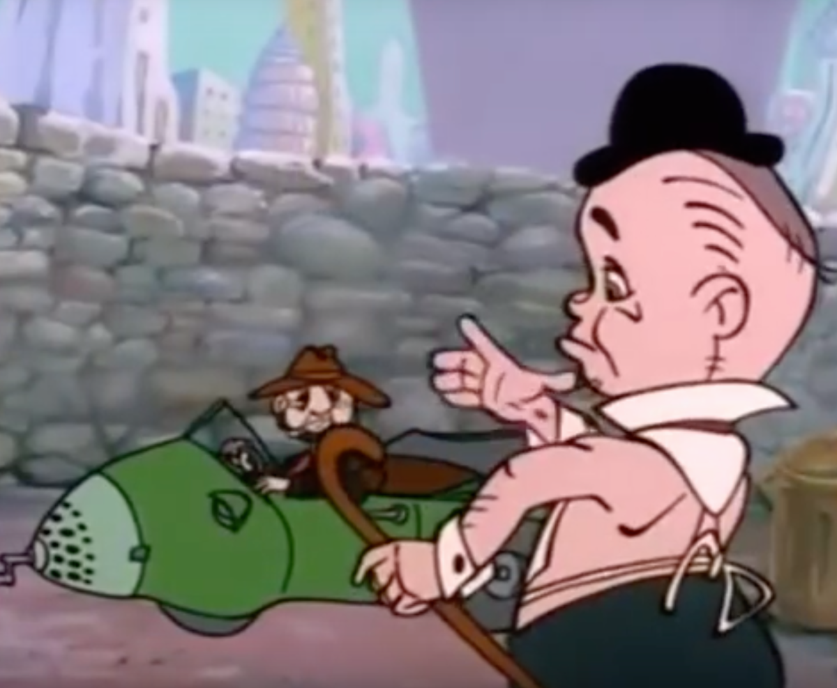 Незнайка на Луне Жулио и мига