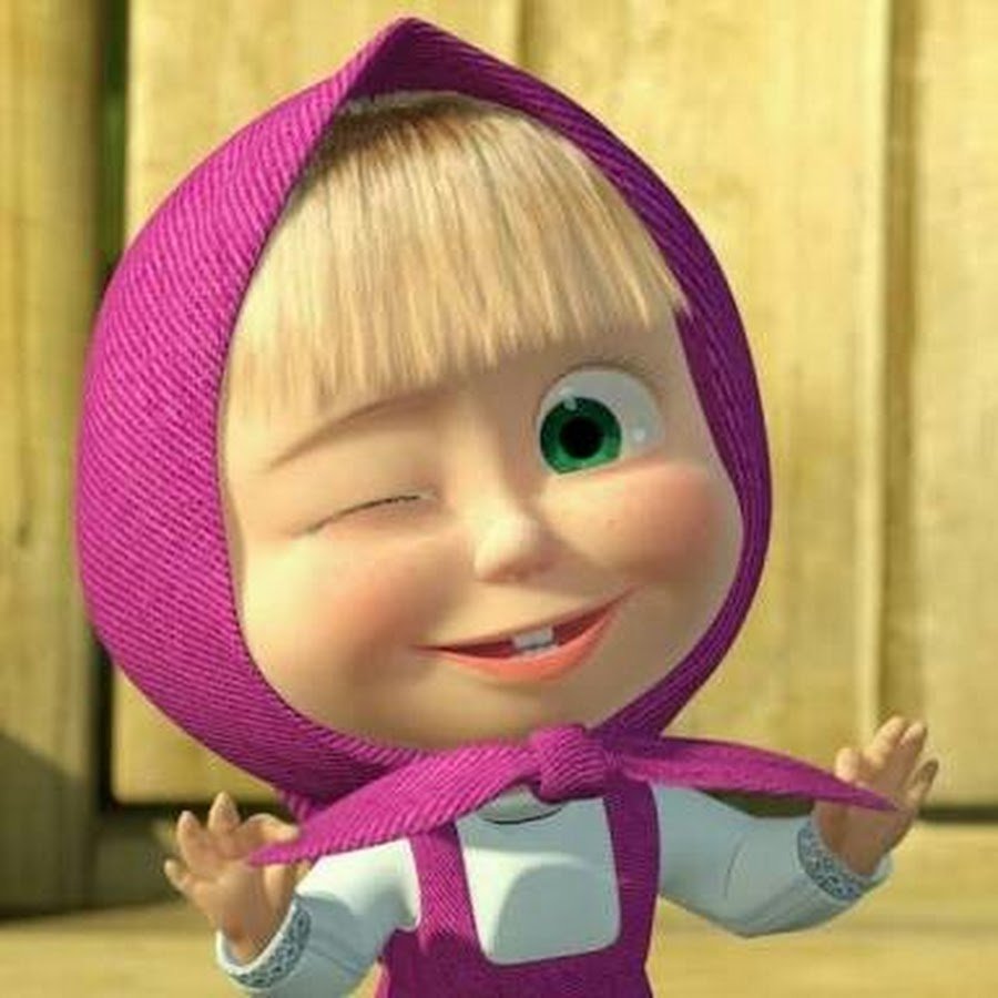 Маша из мультика Маша и медведь