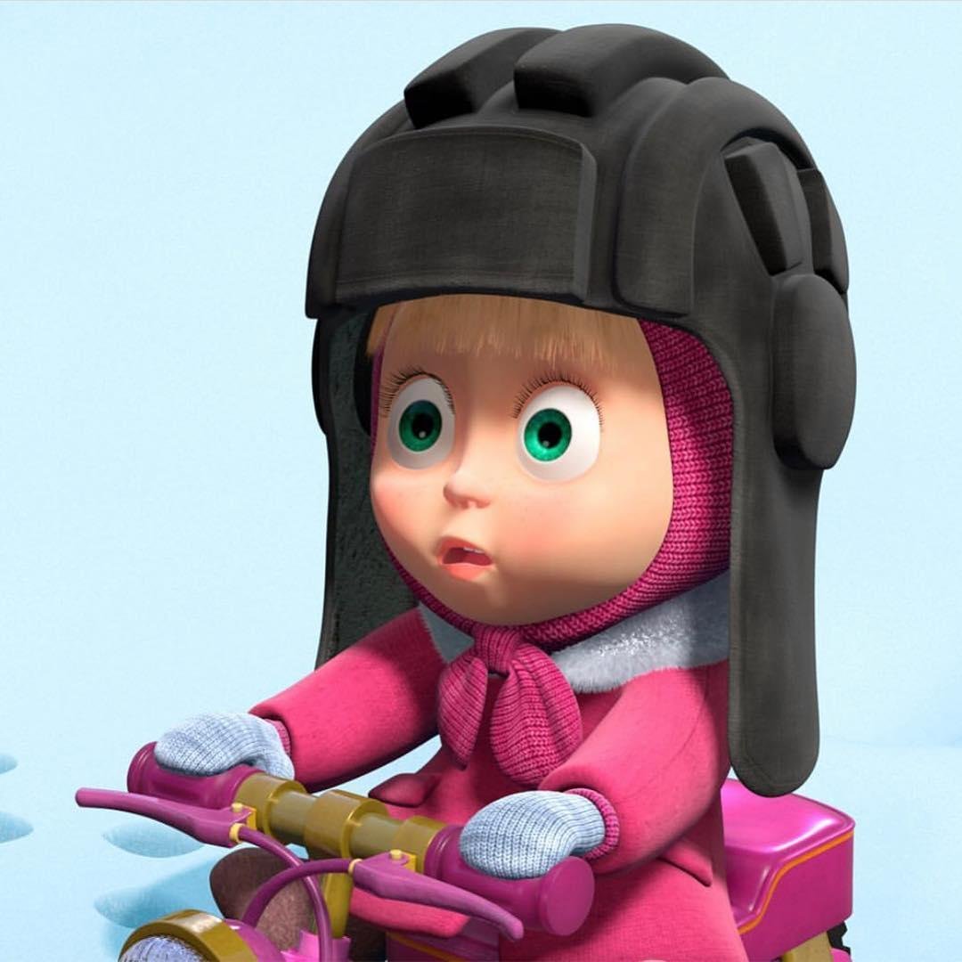 Маша и медведь пицца