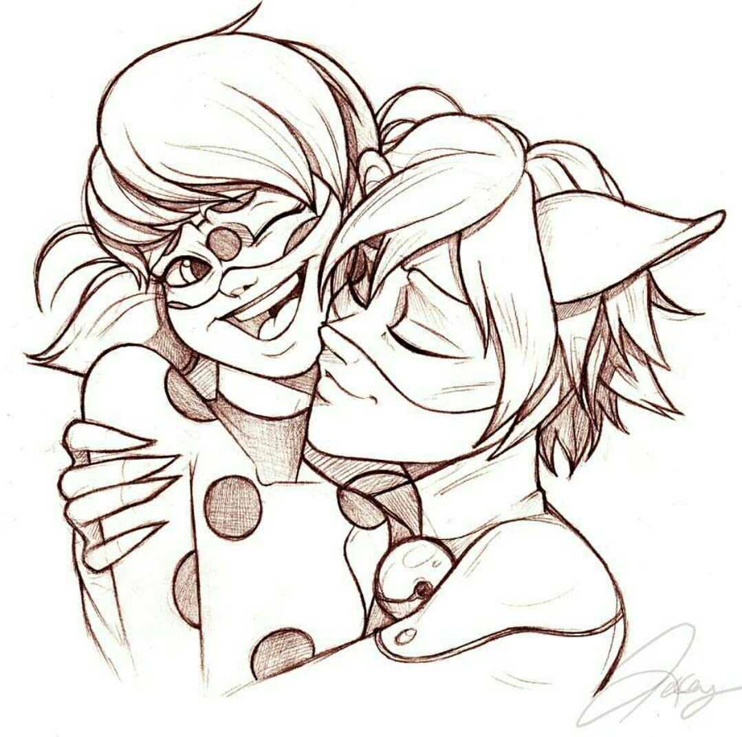 Леди баг и супер-кот raskraska