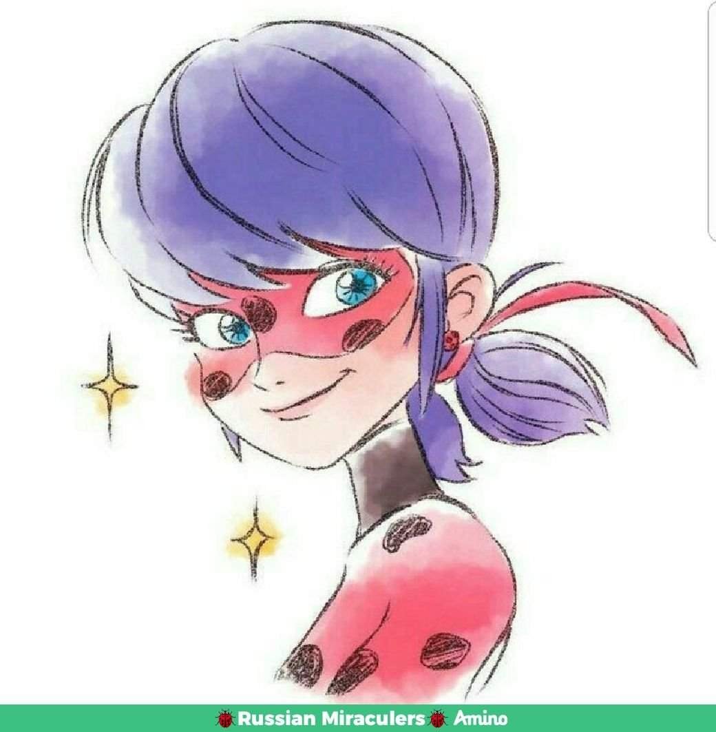 Маринетт для срисовки