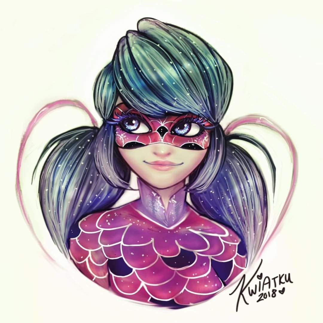 Аква Маюра из леди баг арт