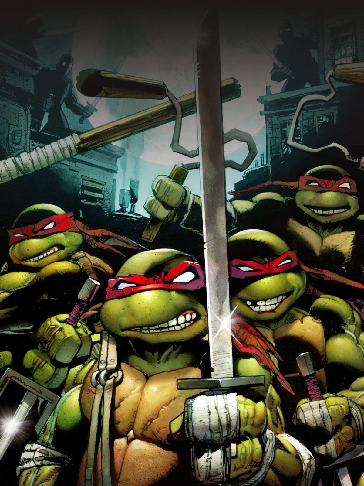 Черепашки ниндзя рождение черепашек