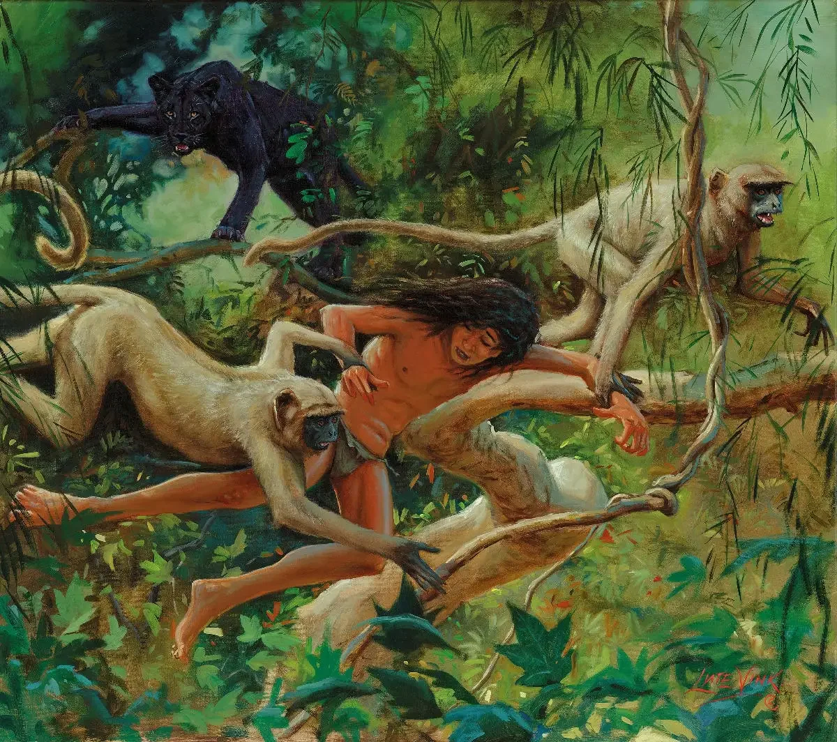 Маугли книга джунглей Киплинга