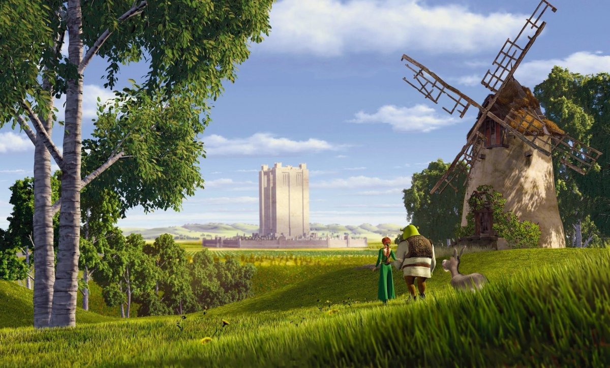 Пейзажи из Шрека