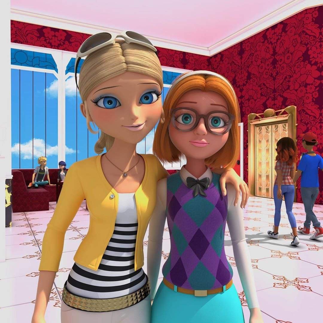 Хлоя и Сабрина из леди баг