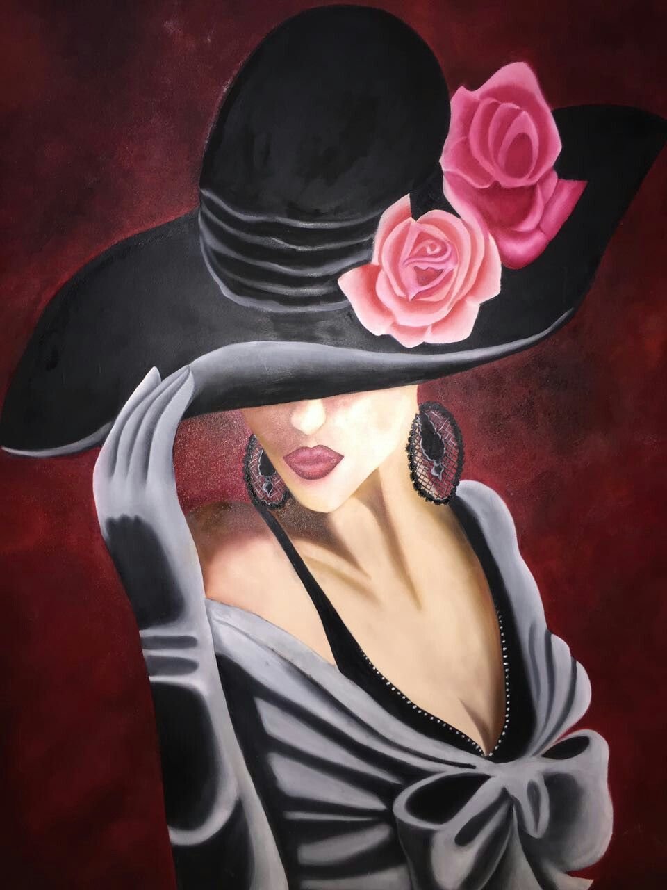 Девушка в шляпе