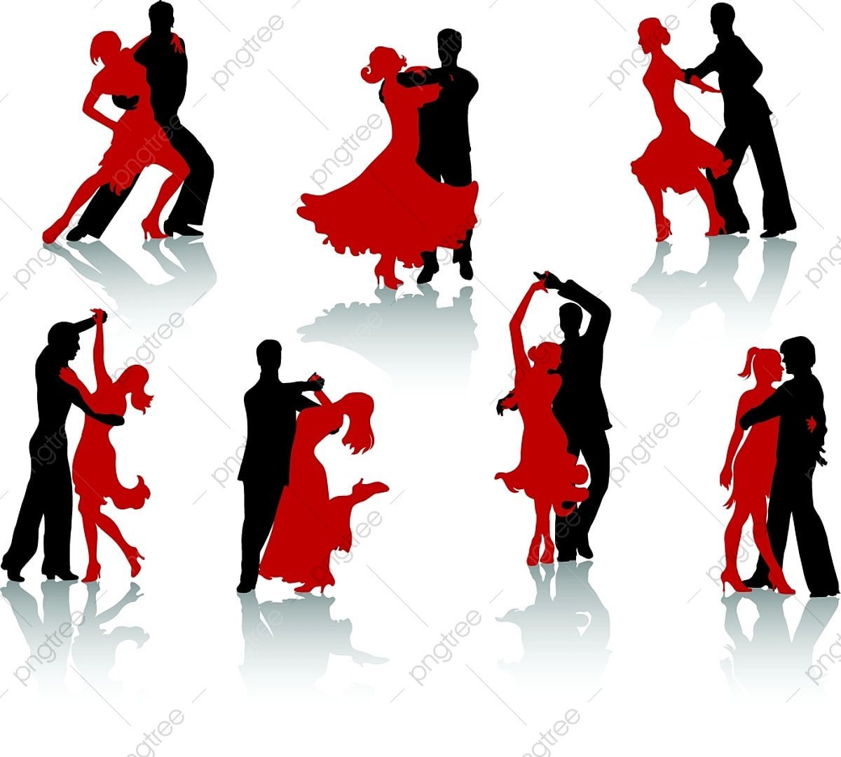 Много танцующих пар