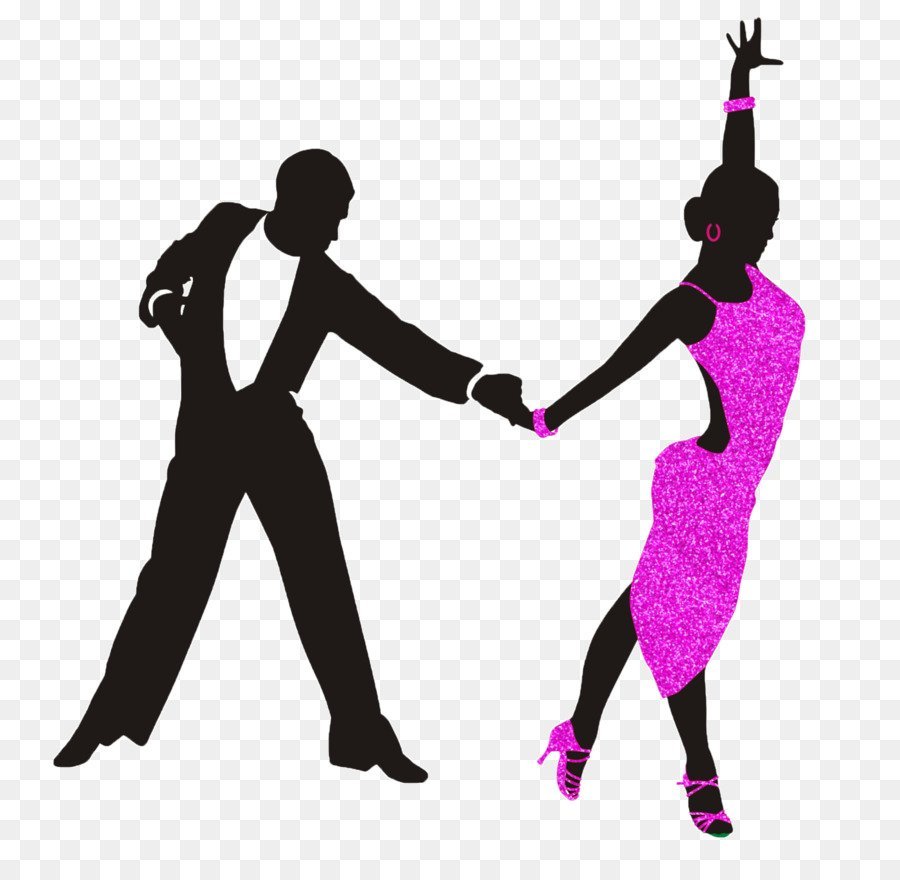 Бальные танцы силуэт