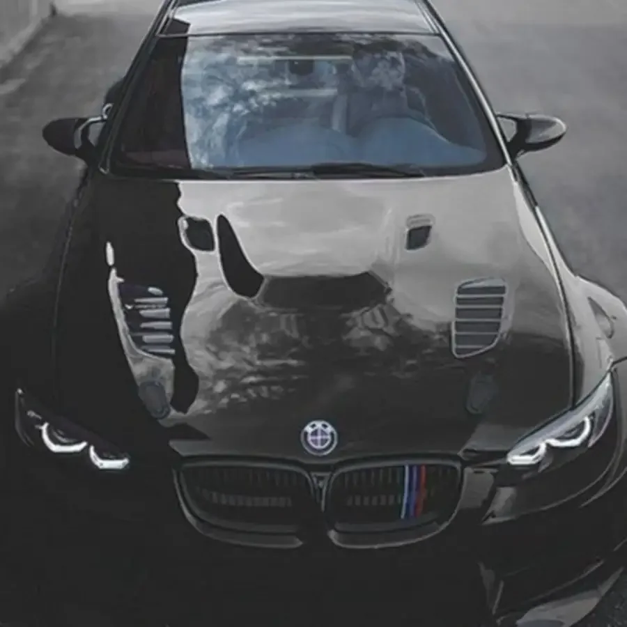 БМВ крутая черная