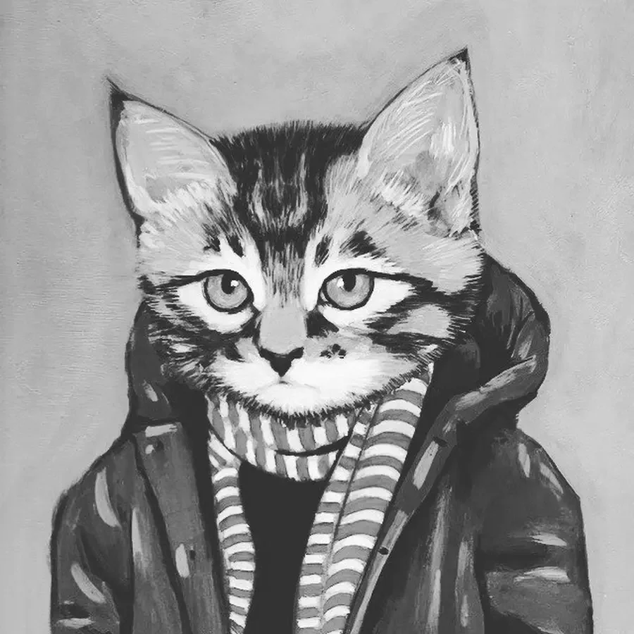 Аватарка кот