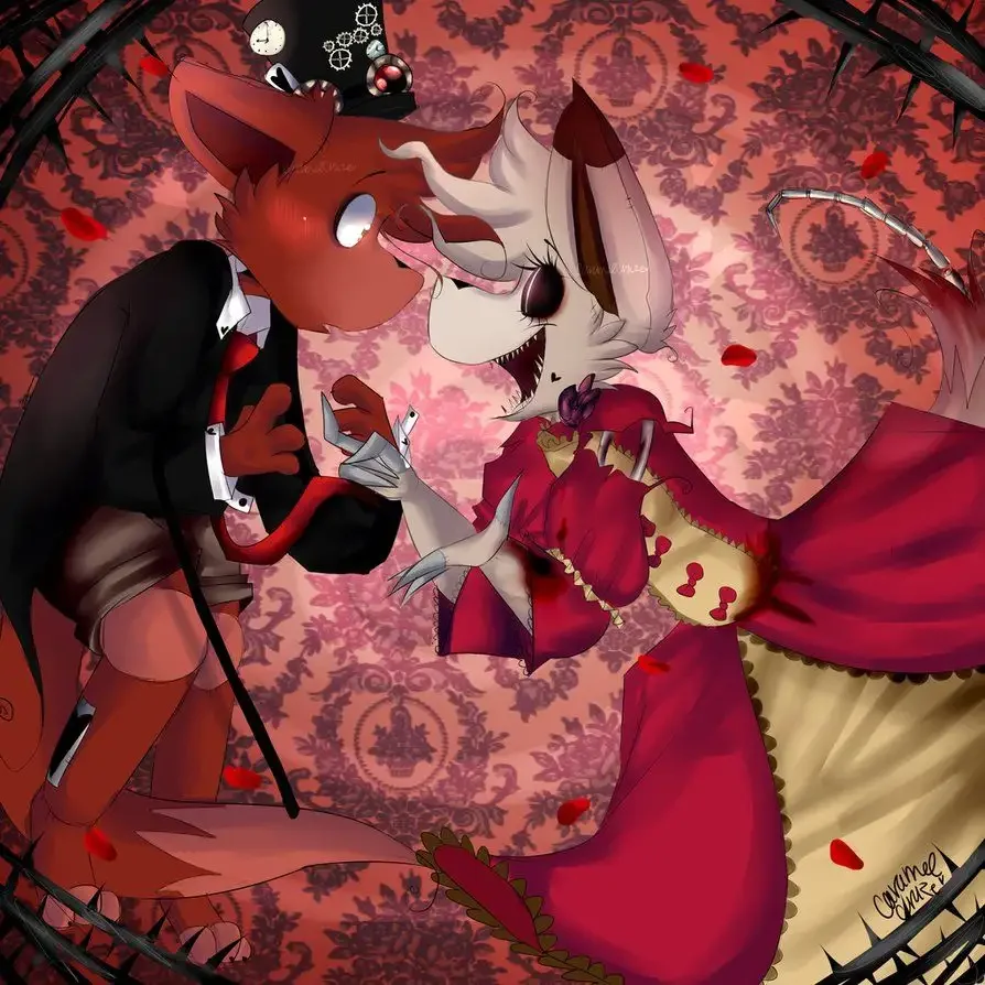 Мангл и Фокси и чика любовь