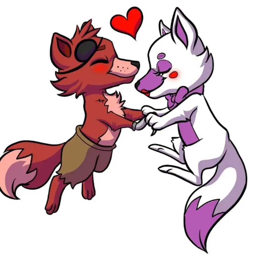 ФНАФ Мангл и Фокси любовь 18