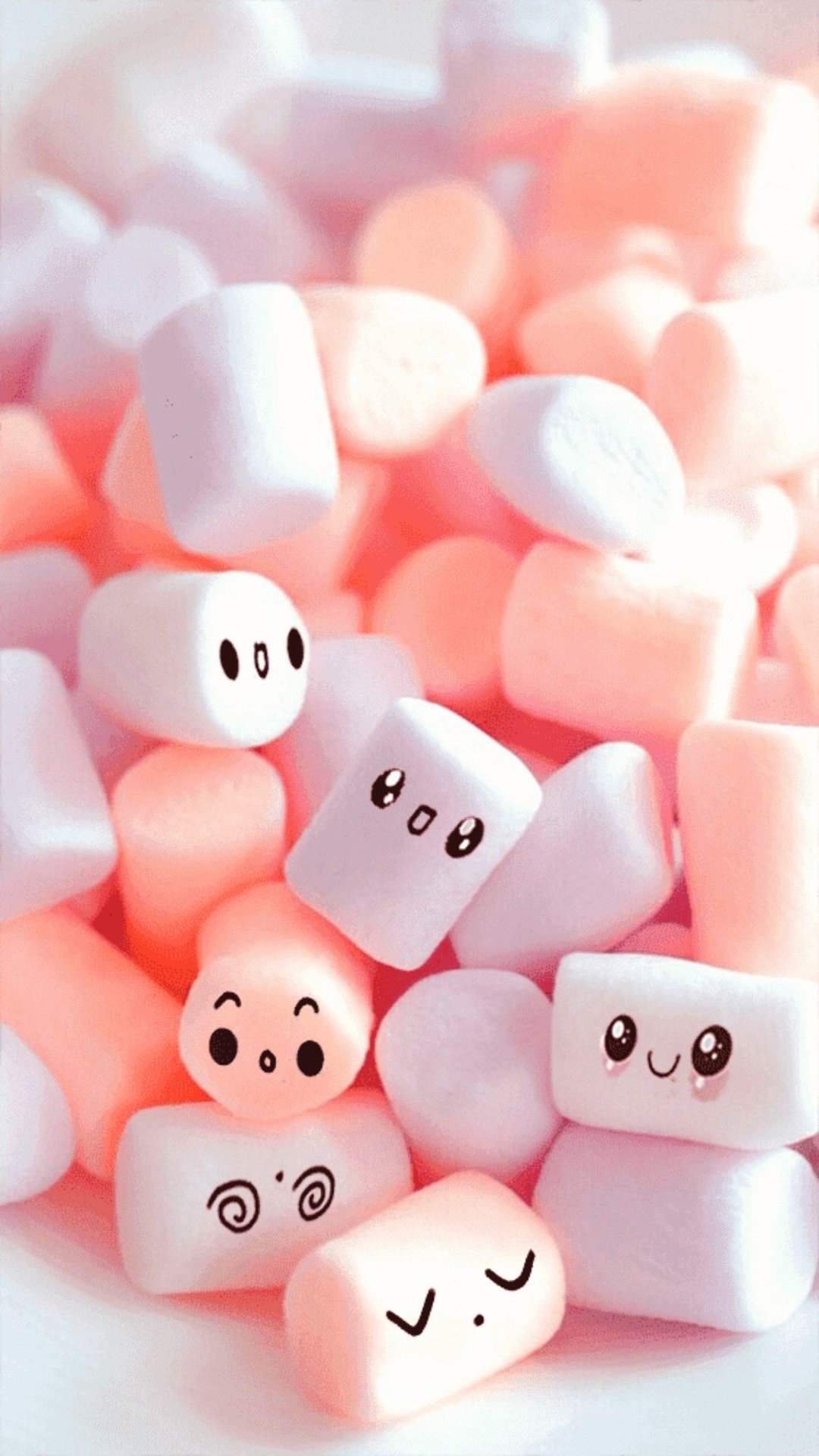 Маршмеллоу разноцветное