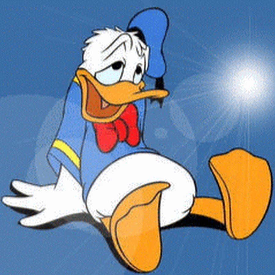 Волт Дисней и Дональд дак